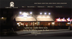 Desktop Screenshot of coffeebene.com